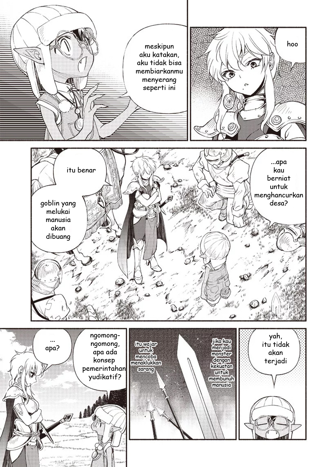 Tensei Goblin da kedo Shitsumon aru? Chapter 02 Bahasa Indonesia